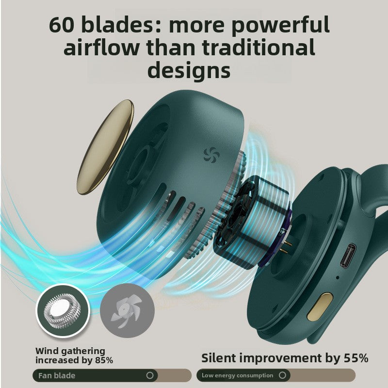ClipCool™ Wearable Bladeless Fan